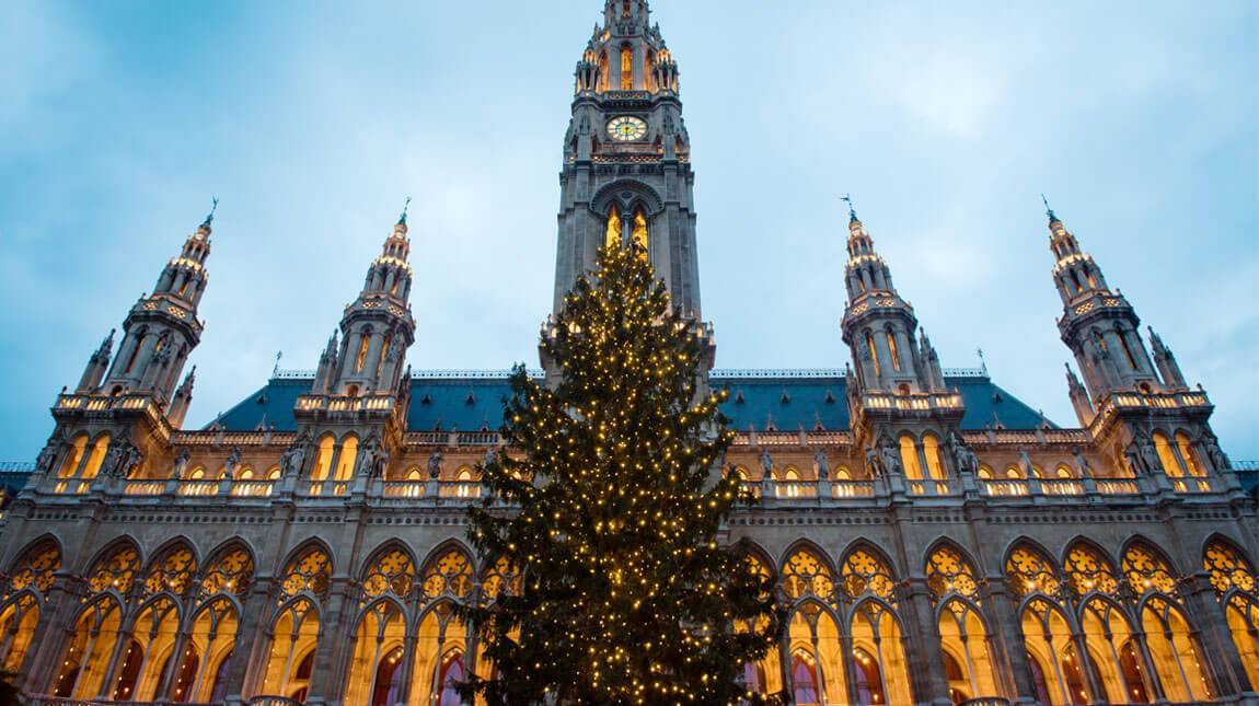 Ayuntamiento de Viena, navidad